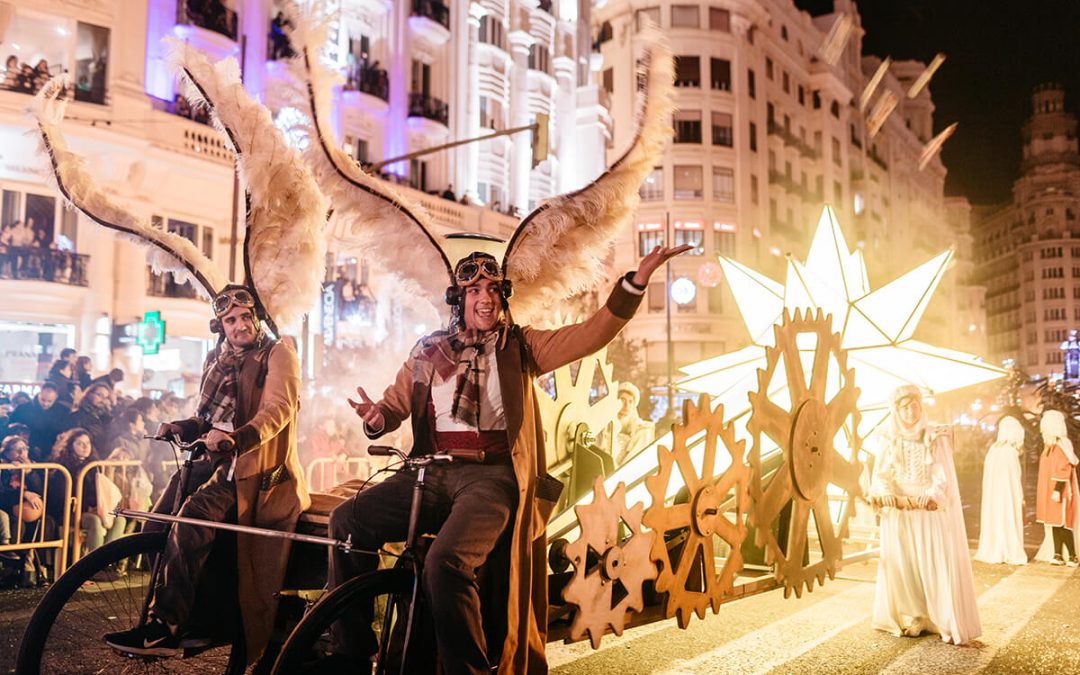 Estrella de Navidad para la Cabalgata de Reyes de València