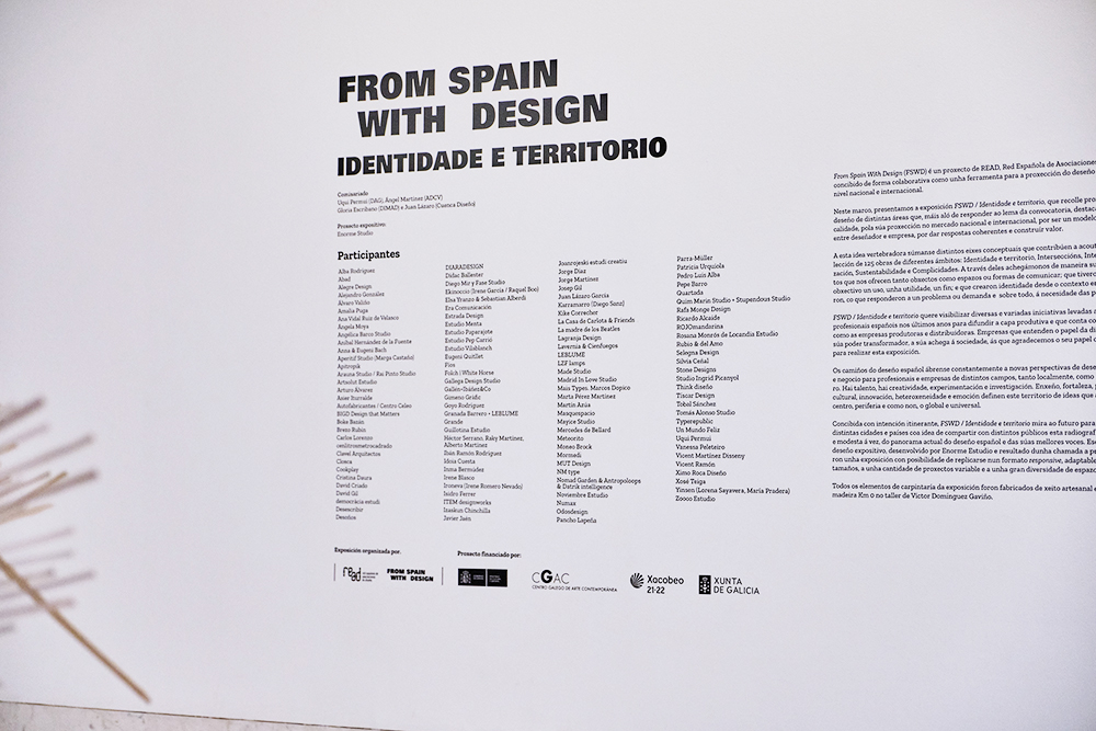 From Spain With Design, Identidad y territorio